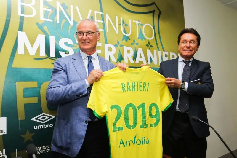 À Nantes, ça chauffe entre Claudio Ranieri et Waldemar Kita