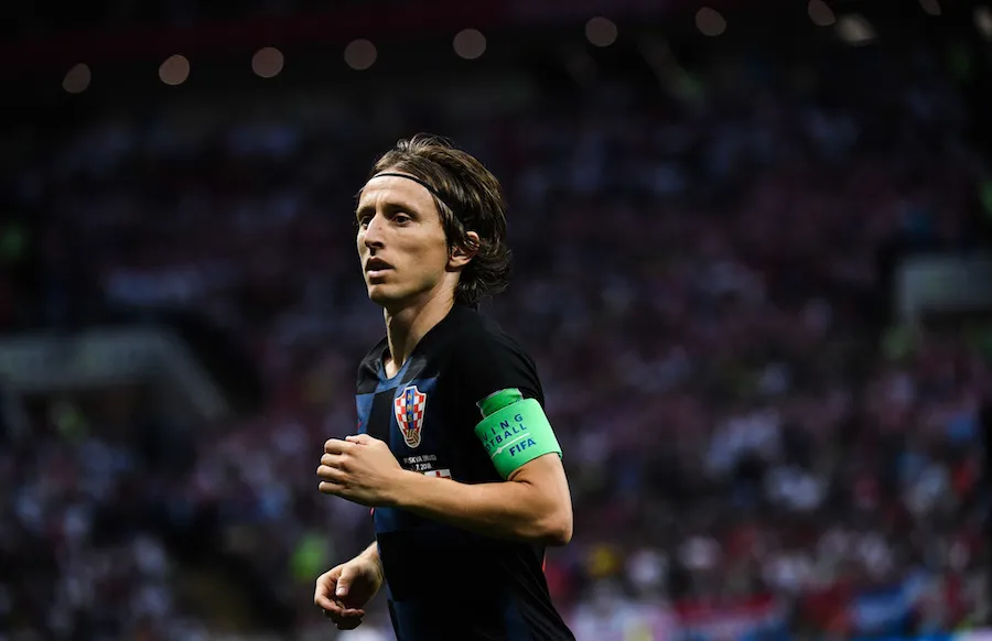 Luka Modrić, tapis royal