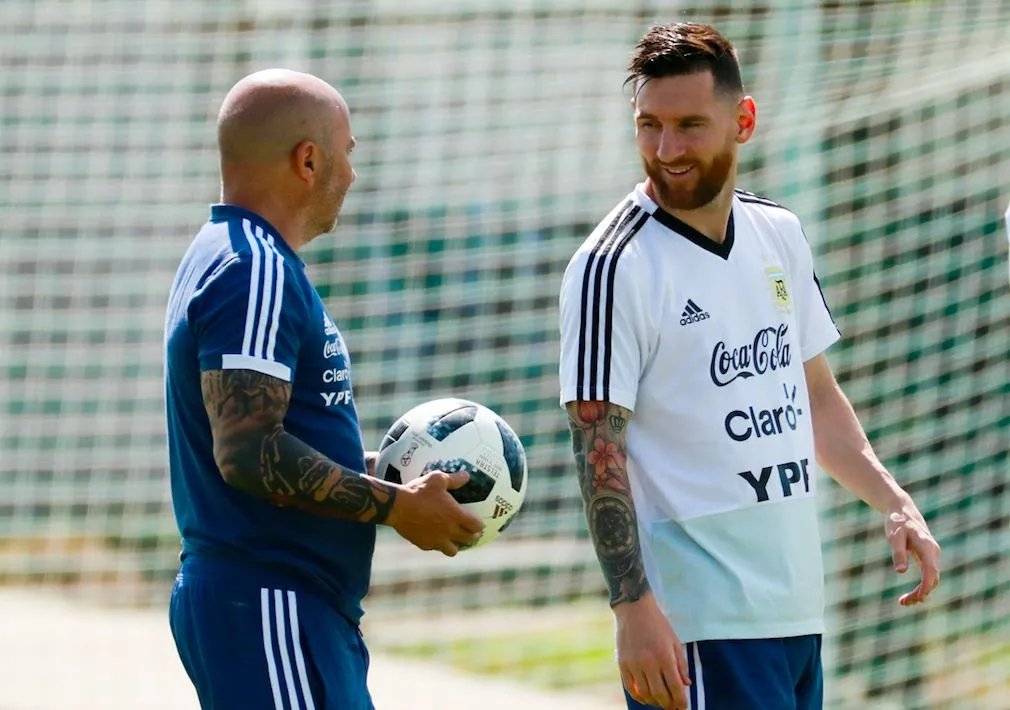 Sampaoli : «<span style="font-size:50%">&nbsp;</span>Messi a souffert comme personne<span style="font-size:50%">&nbsp;</span>»