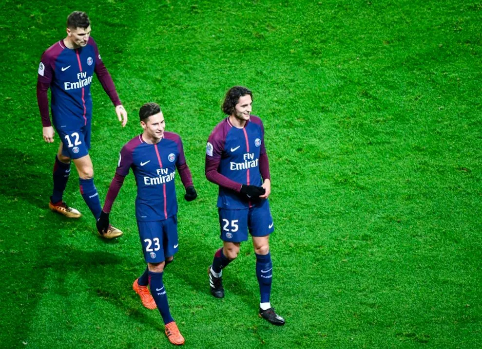 Le PSG sans Rabiot, Meunier et Draxler ?