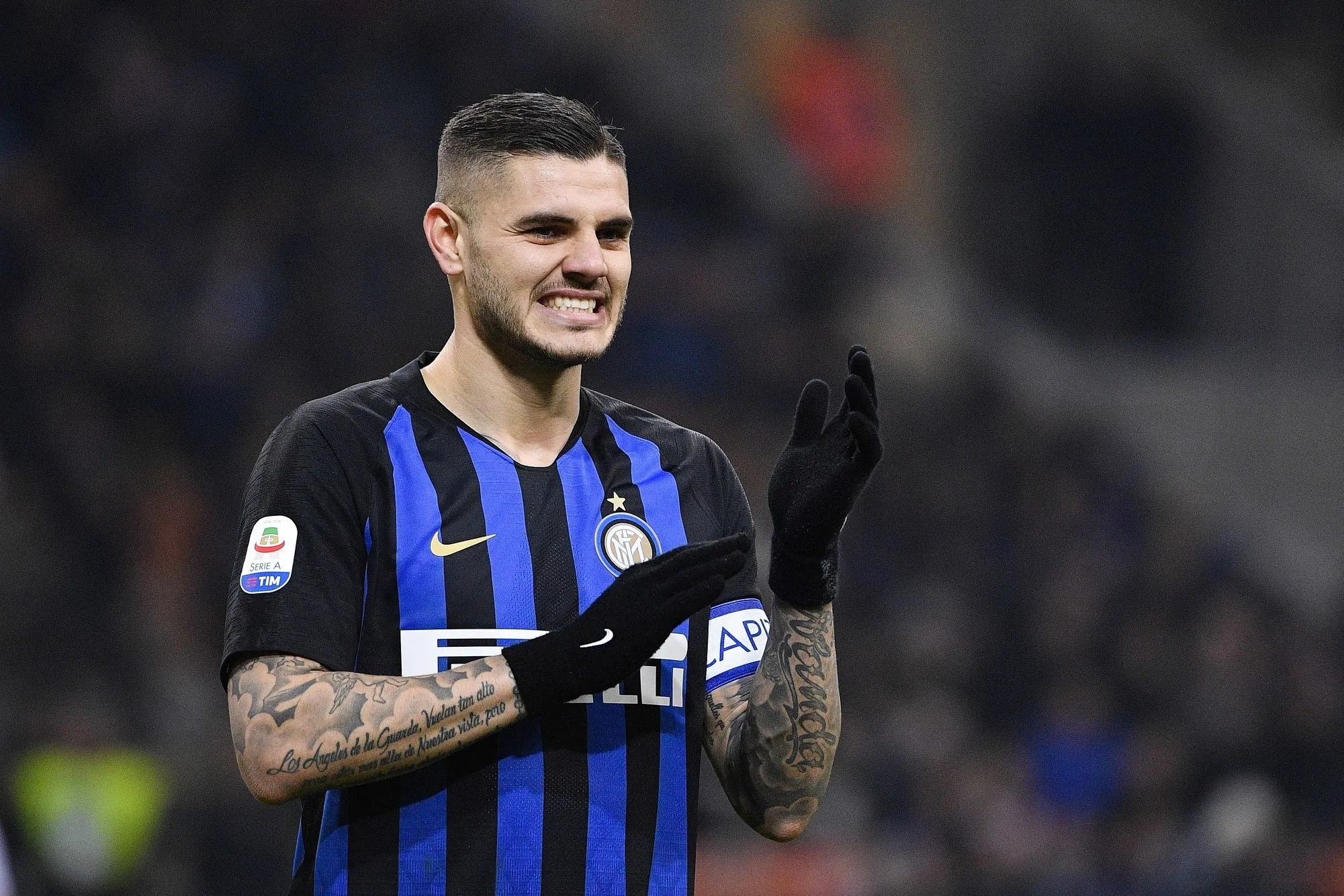 Valentin Rossi se déguise en Icardi pour le carnaval