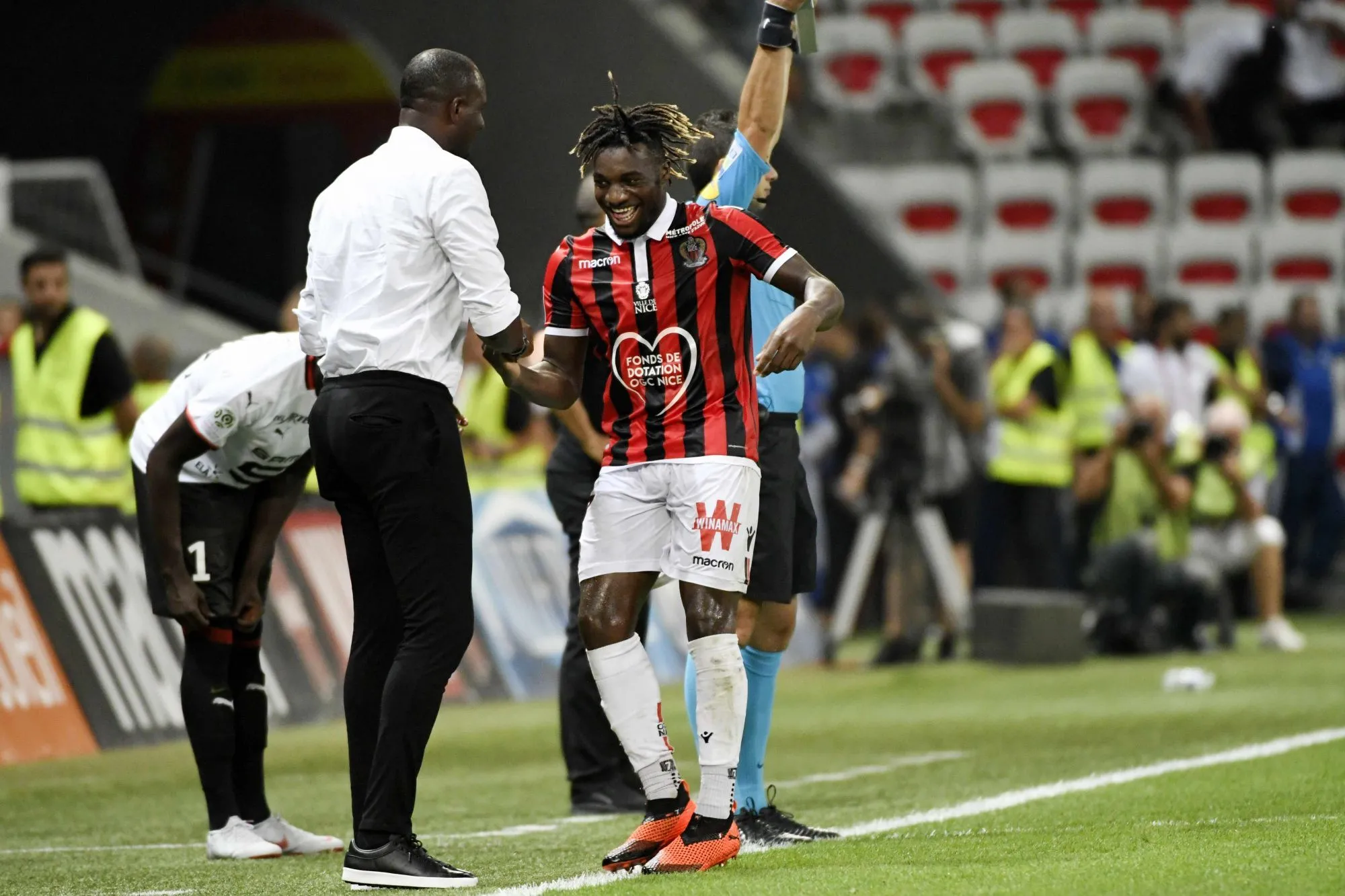 Embrouille entre Vieira et Saint-Maximin