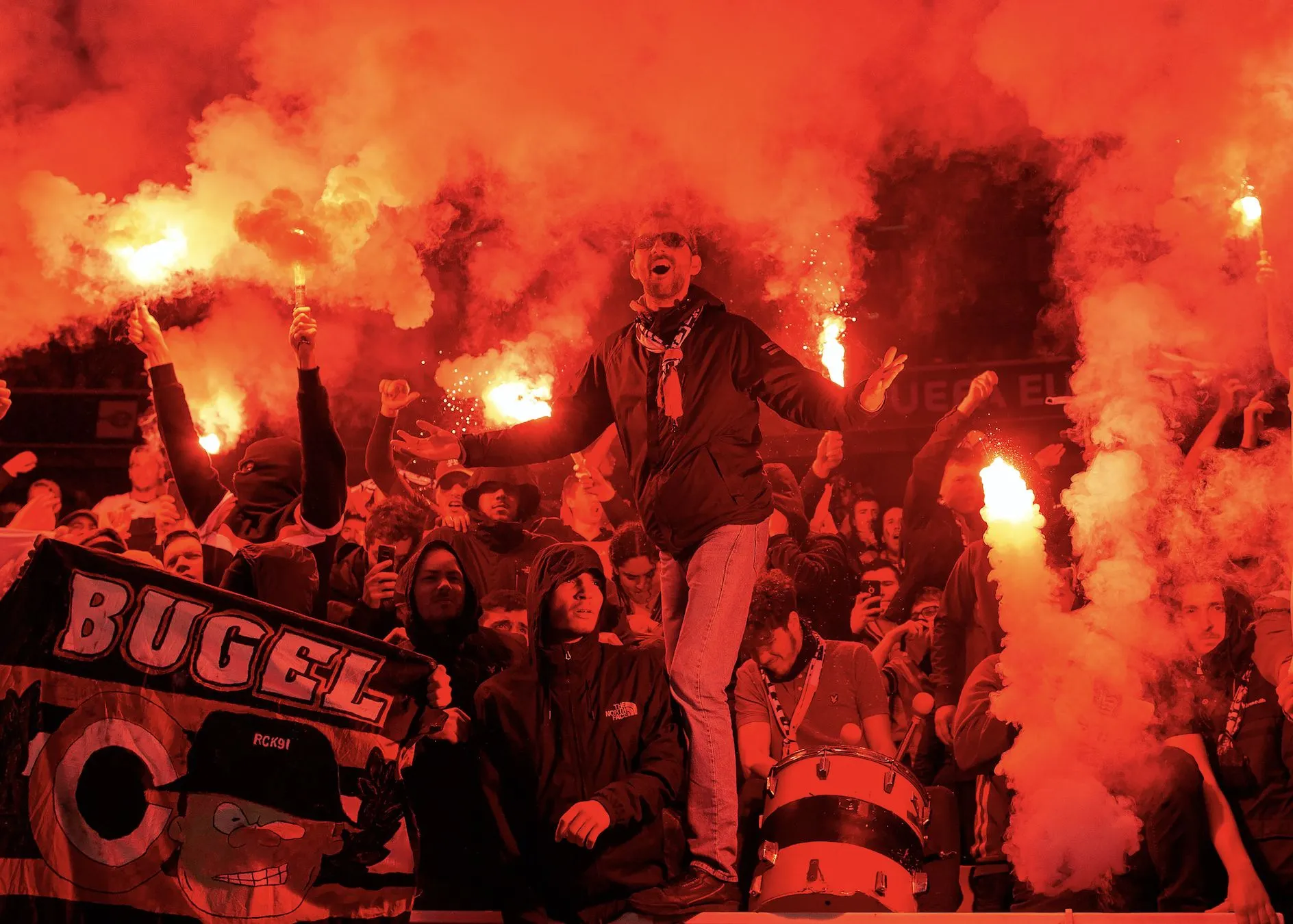 Il a suivi les supporters rennais pendant toute la saison