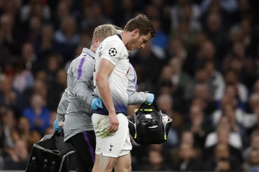 Le staff médical de Tottenham sous le feu des critiques après le KO de Vertonghen