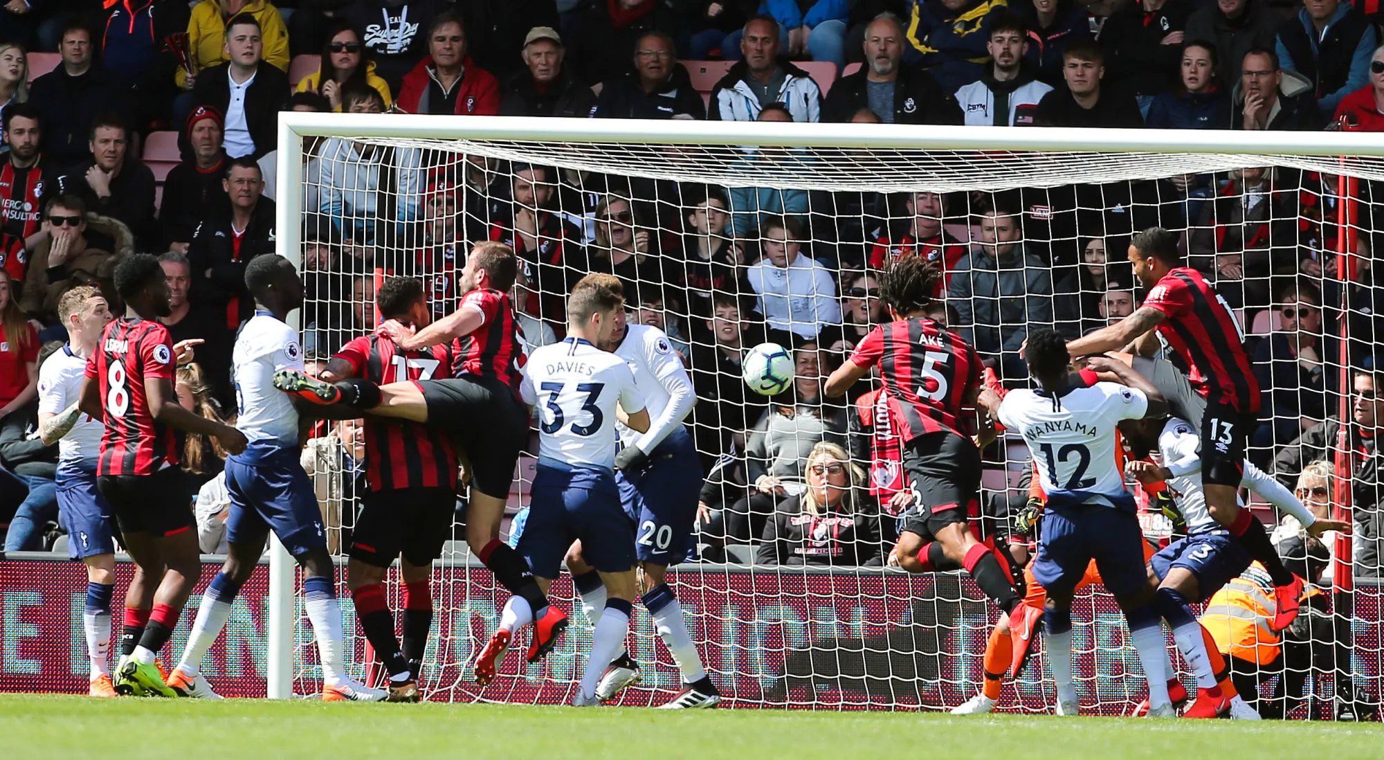 Tottenham chute (encore) à Bournemouth