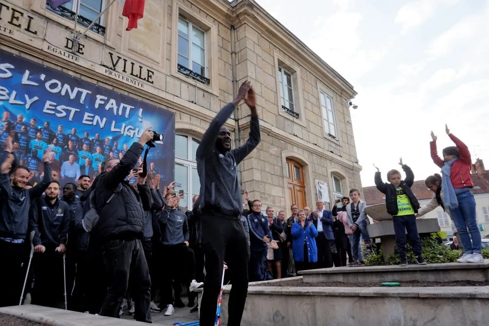 On était à la fête de la montée en Ligue 2 du FC Chambly