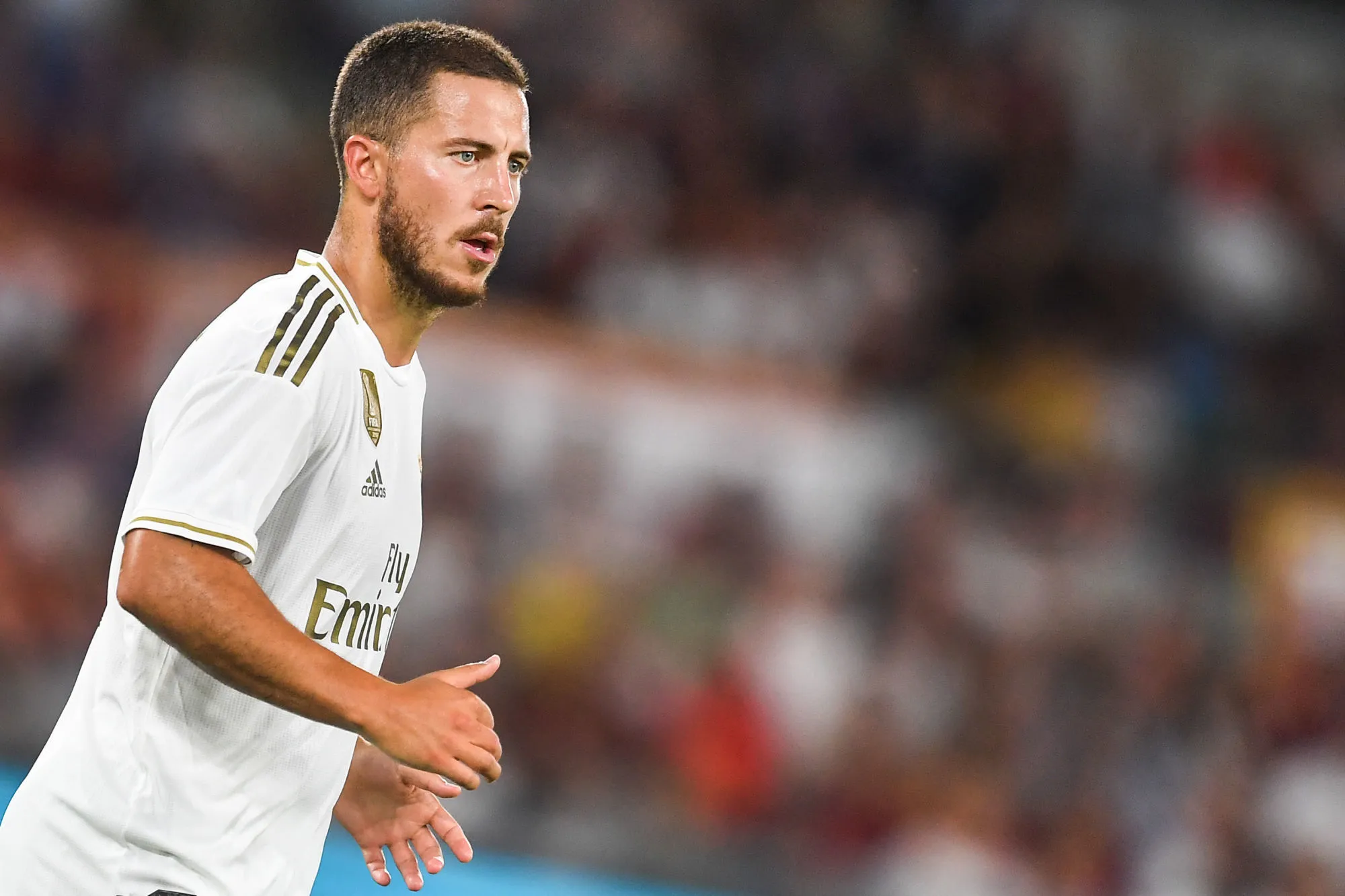 Hazard blessé à la cuisse, absent trois à quatre semaines