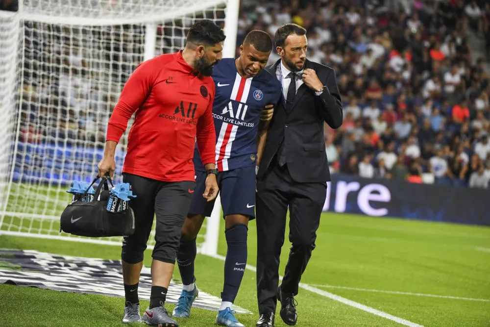 Mbappé va être absent pendant 3 ou 4 semaines