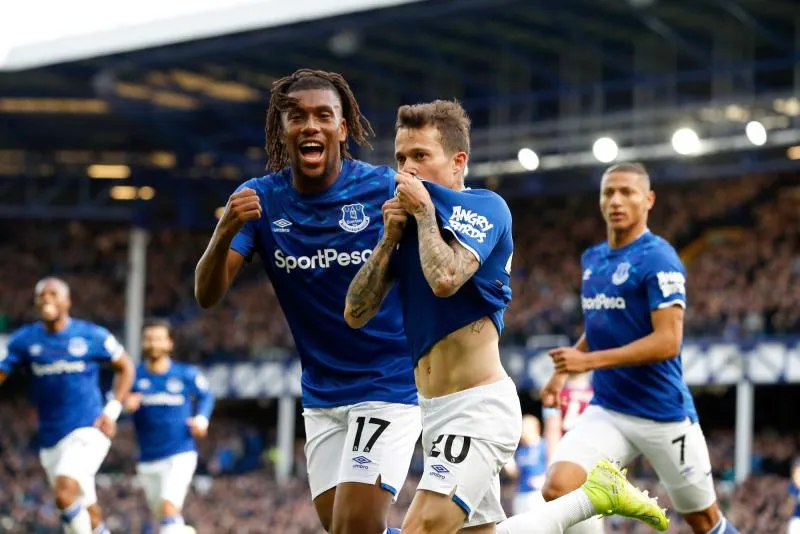 Everton malmène West Ham