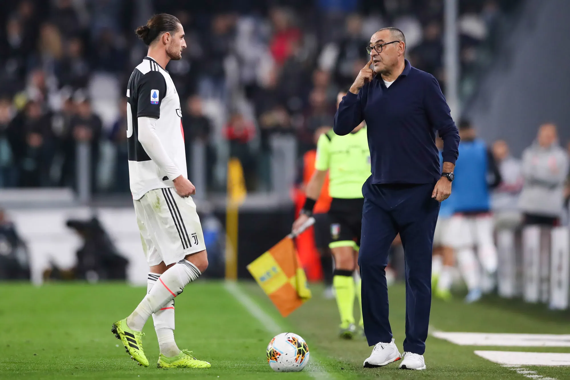 Maurizio Sarri veut faire jouer Adrien Rabiot en sentinelle