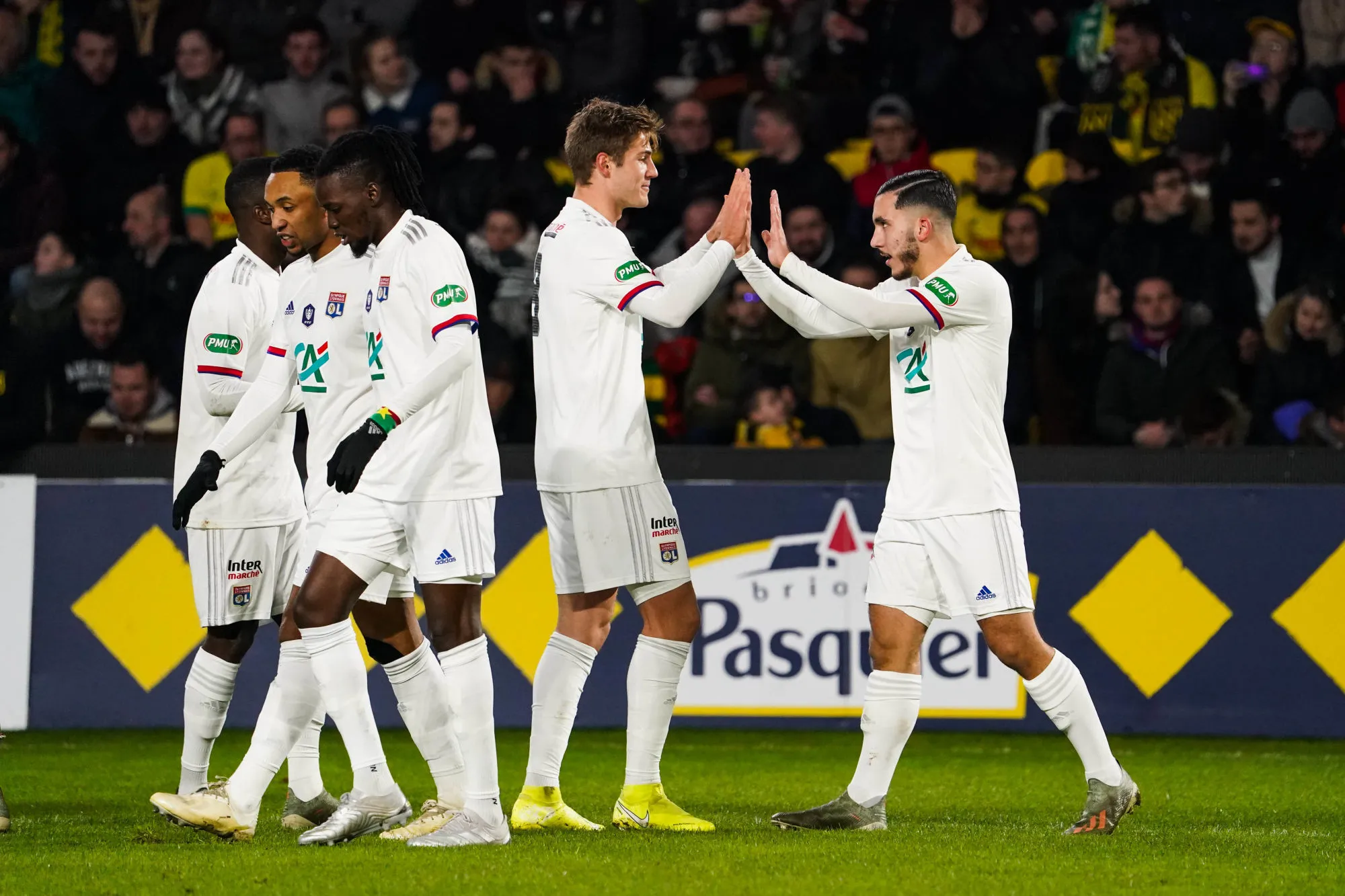 L&rsquo;OL et Cherki éliminent Nantes dans une pluie de buts