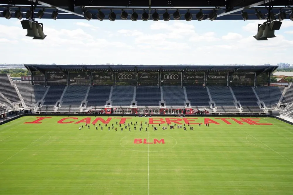 DC United rend aussi hommage à George Floyd