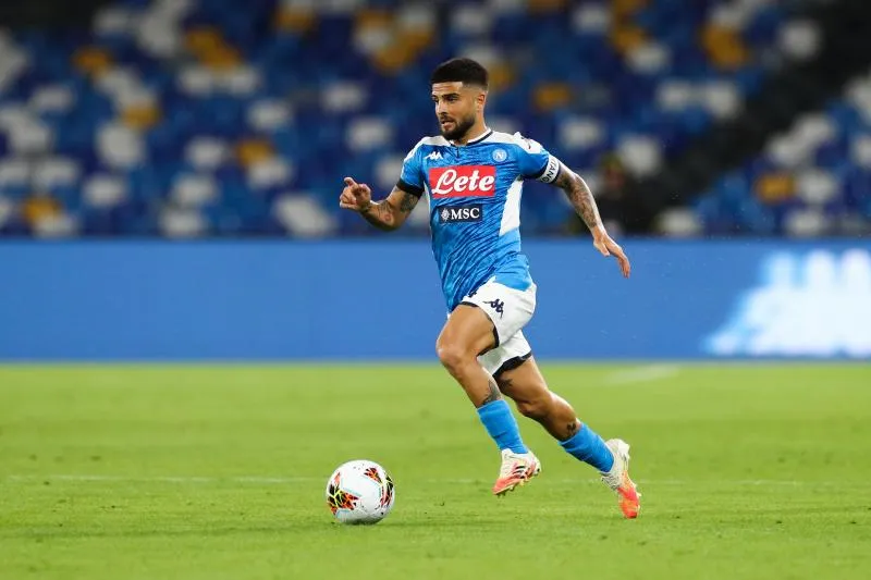 Insigne douche la Roma