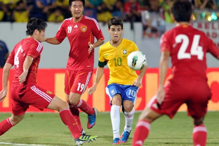 Oscar prêt à jouer pour la sélection chinoise