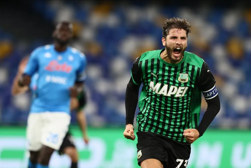 Naples chute à domicile face à Sassuolo