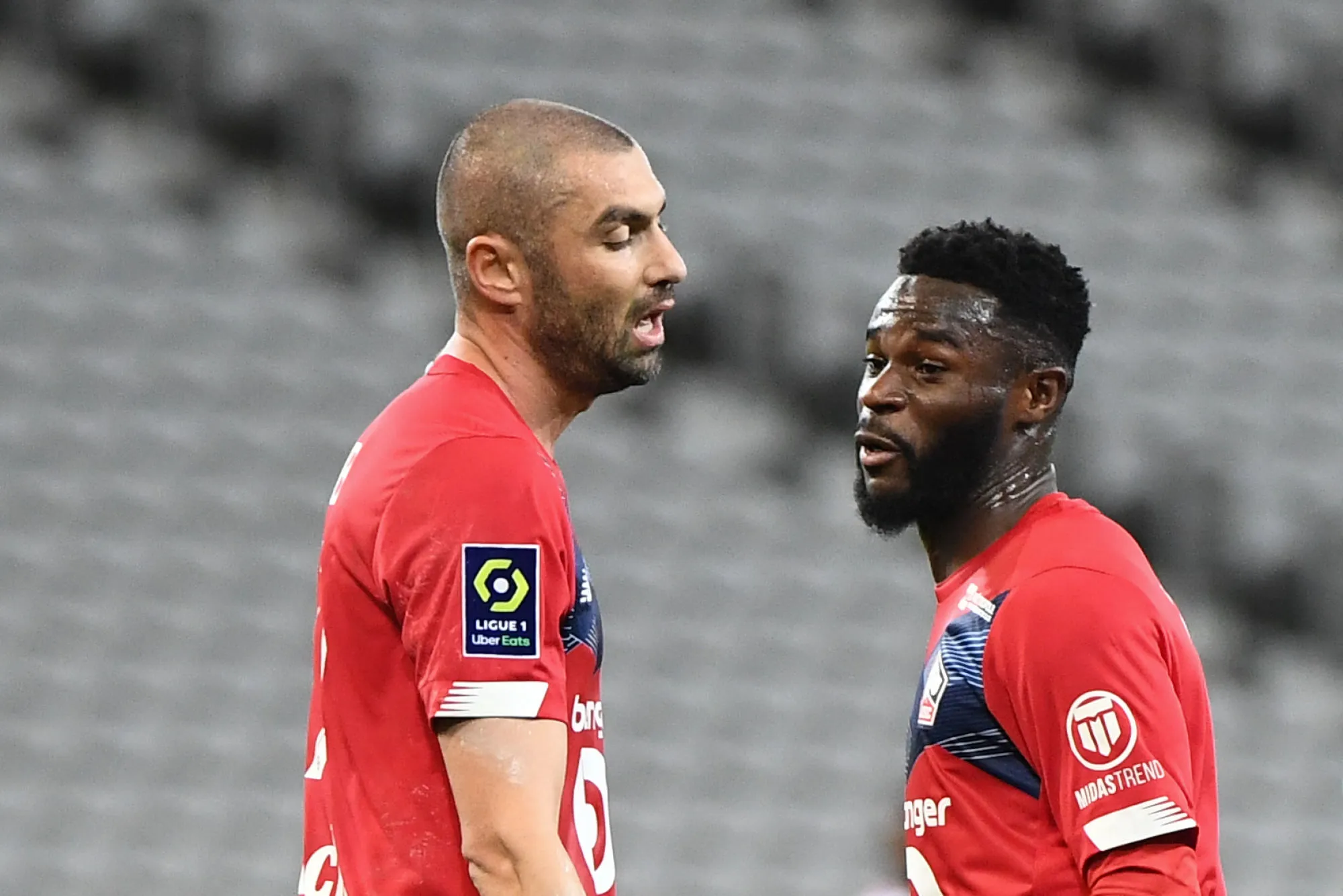 Les notes de Lille contre Lyon