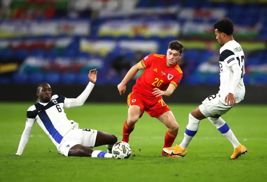 La belle praline de Daniel James contre la Finlande