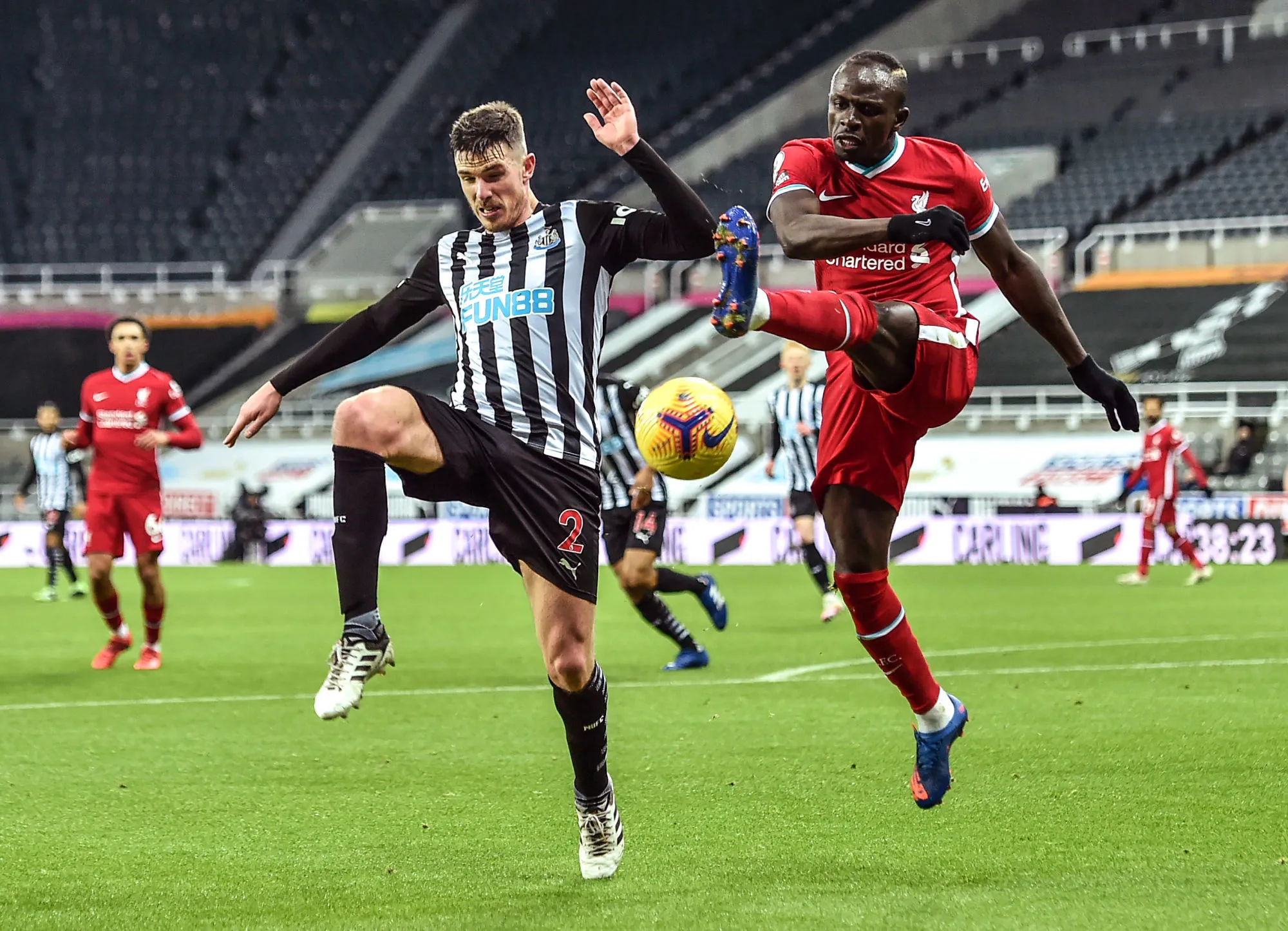 Aucun but à Newcastle, Liverpool encore ralenti, mais toujours leader