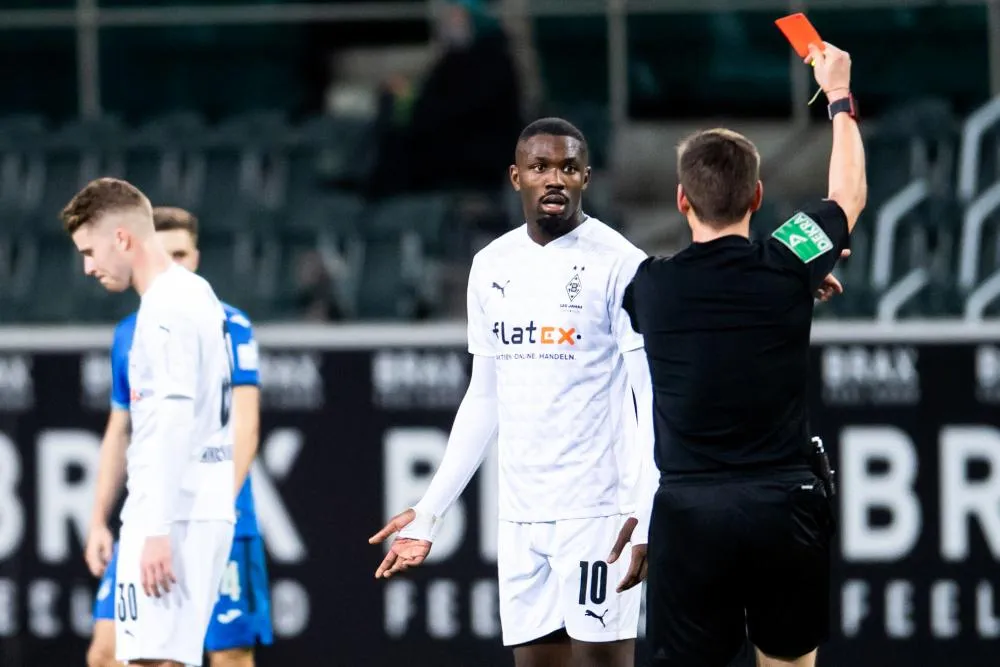 Marcus Thuram suspendu cinq matchs par la fédération allemande