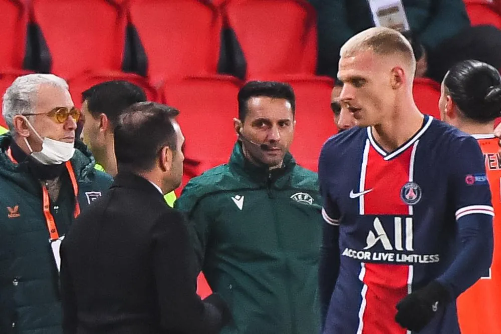 Après PSG-Başakşehir, Sebastian Colțescu encourt 10 matchs de suspension