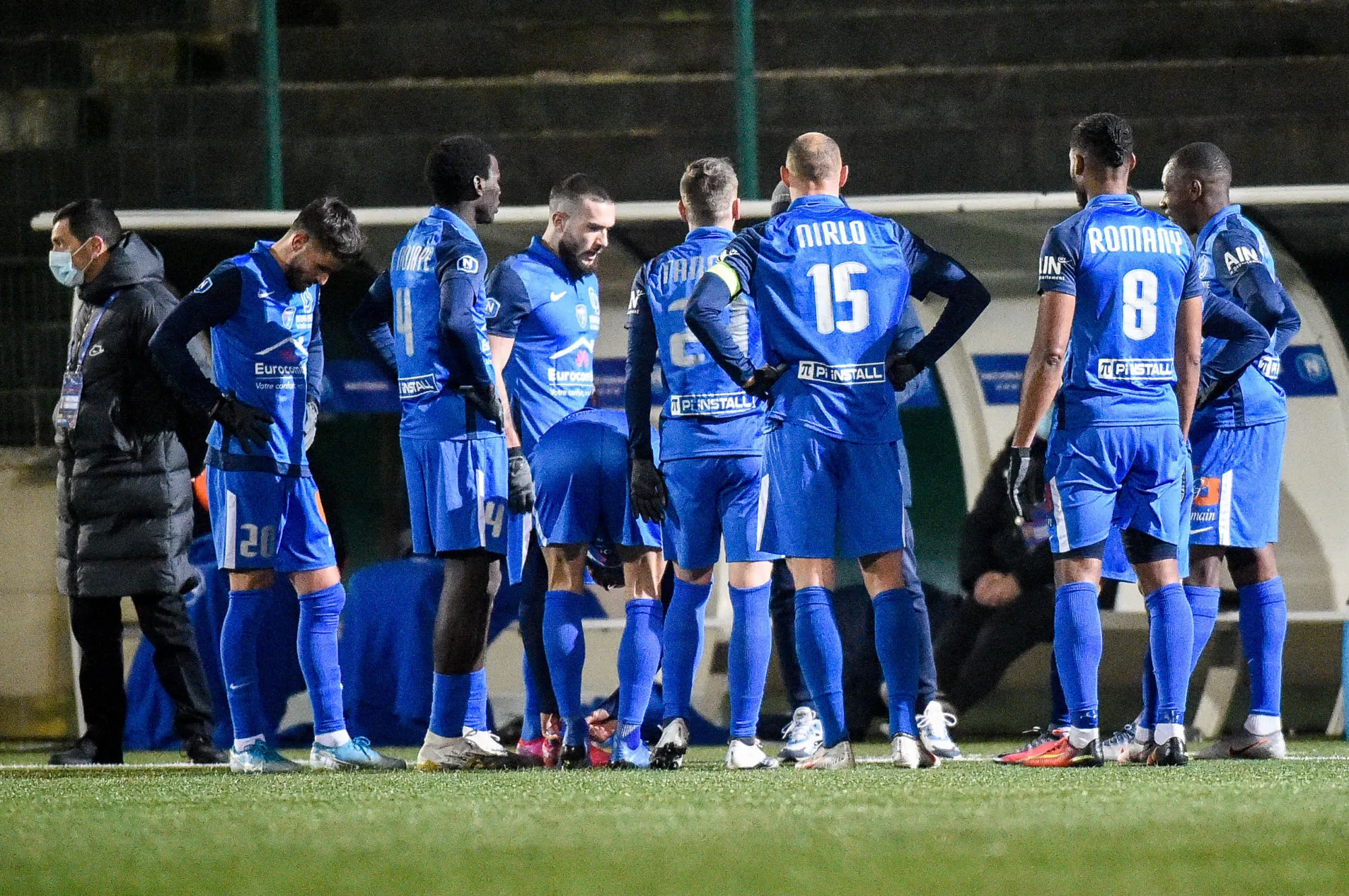 Bourg-Péronnas surprend Concarneau