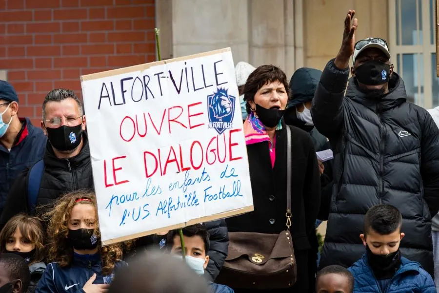 On était avec Véronique Rabiot à la manifestation de l&rsquo;US Alfortville