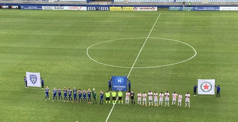 Le Sporting Club de Bastia fête bien son titre de National