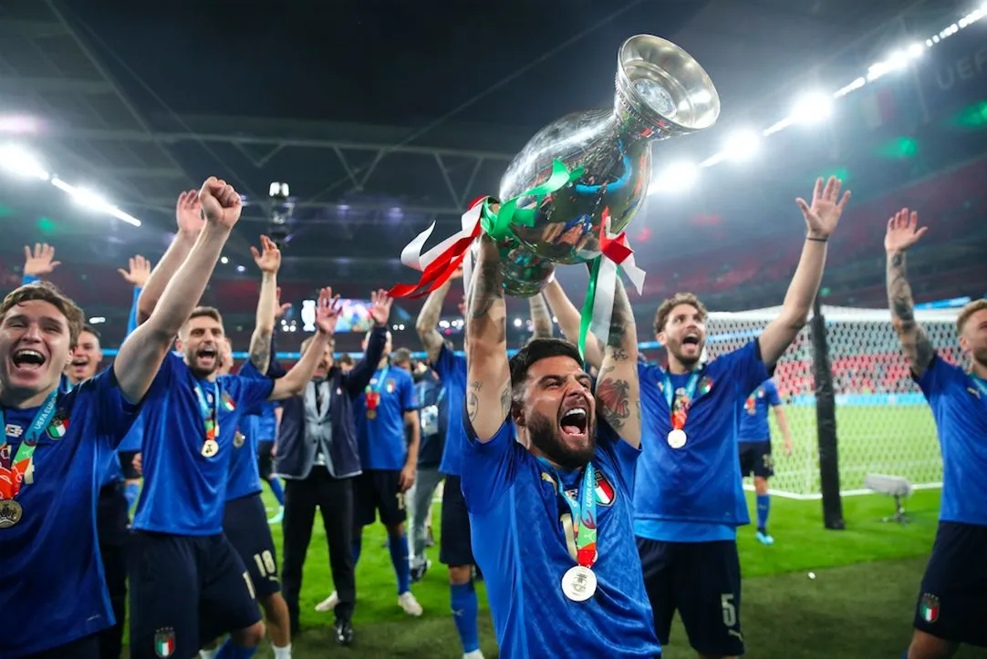 L&rsquo;Italie fait craquer l&rsquo;Angleterre et remporte l&rsquo;Euro 2020 !