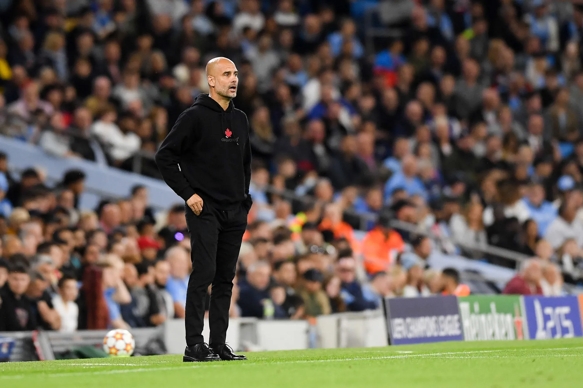 Passe d&rsquo;armes entre Pep Guardiola et des supporters de Manchester City