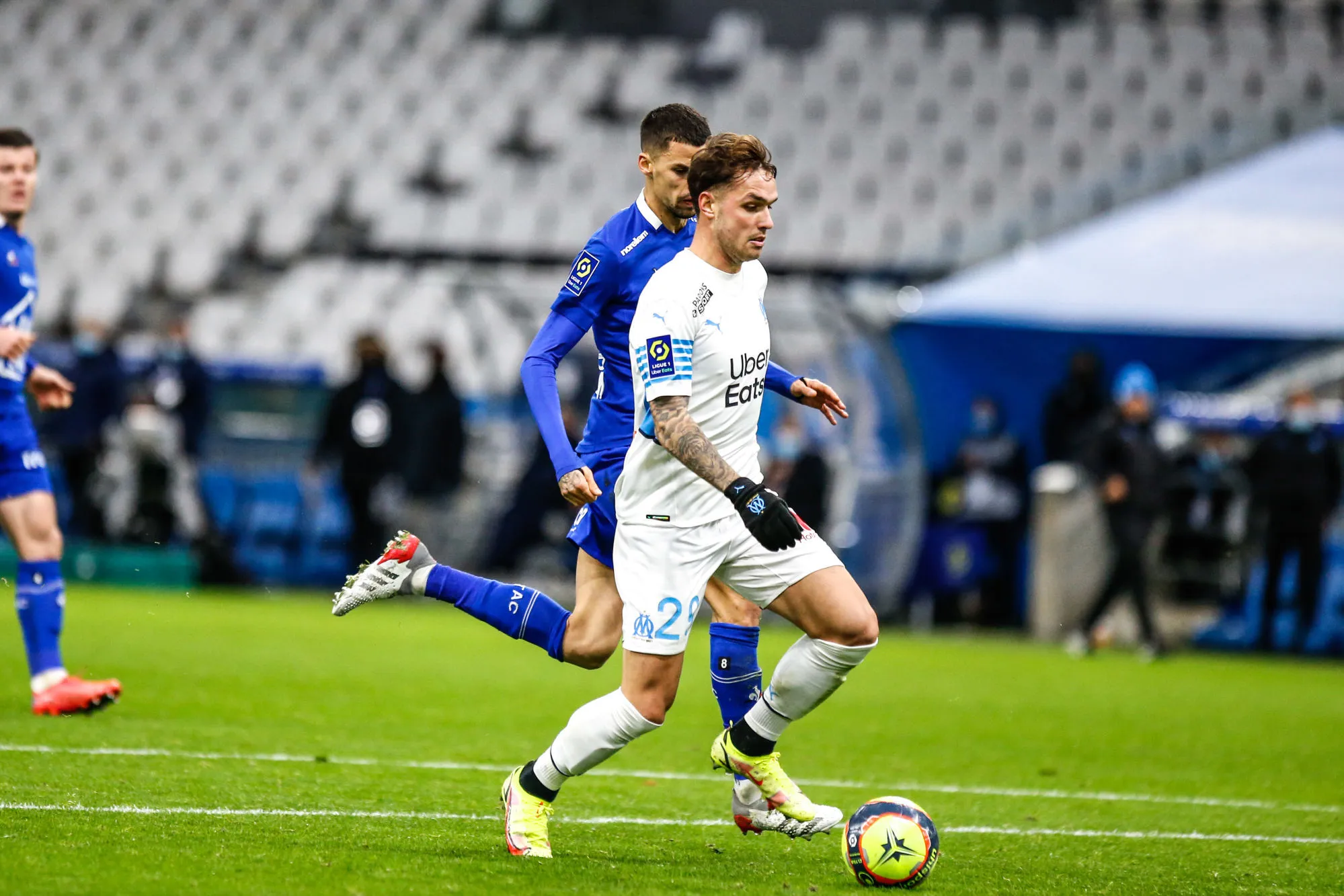 L&rsquo;OM glace Troyes dans le silence du Vélodrome