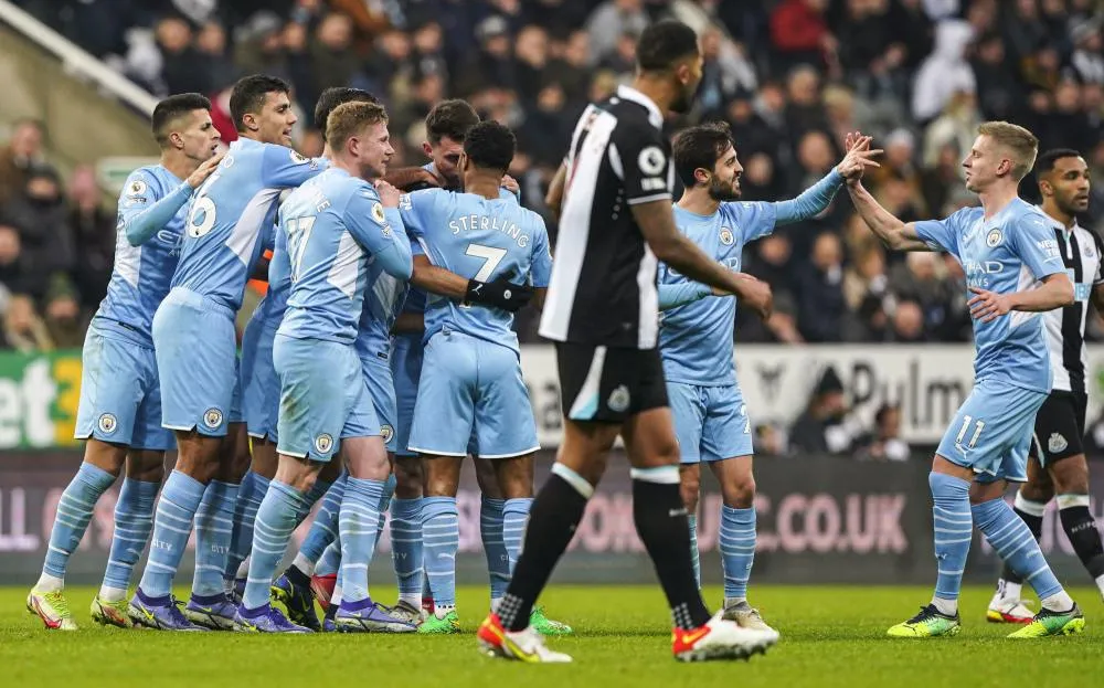 Le leader Manchester City s&rsquo;amuse à Newcastle