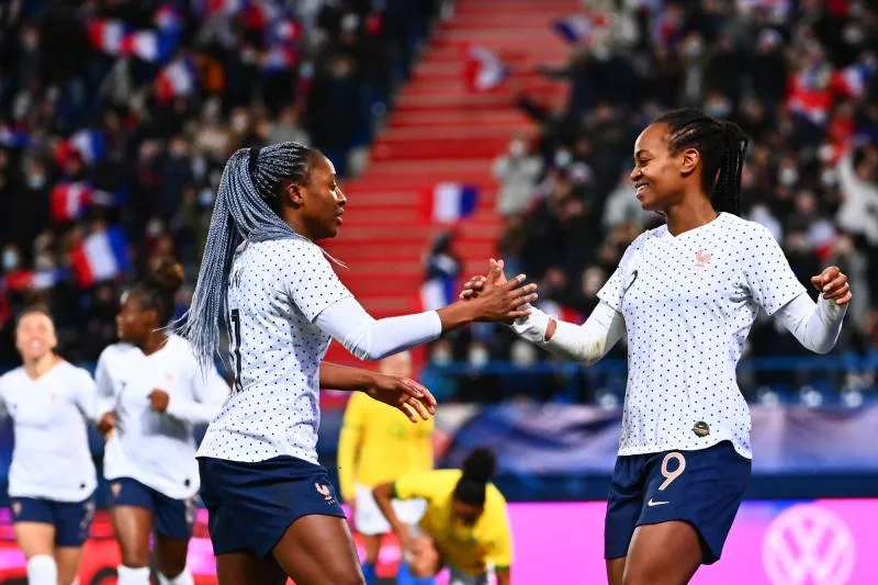 Tournoi de France : Les Bleues et Katoto se jouent du Brésil