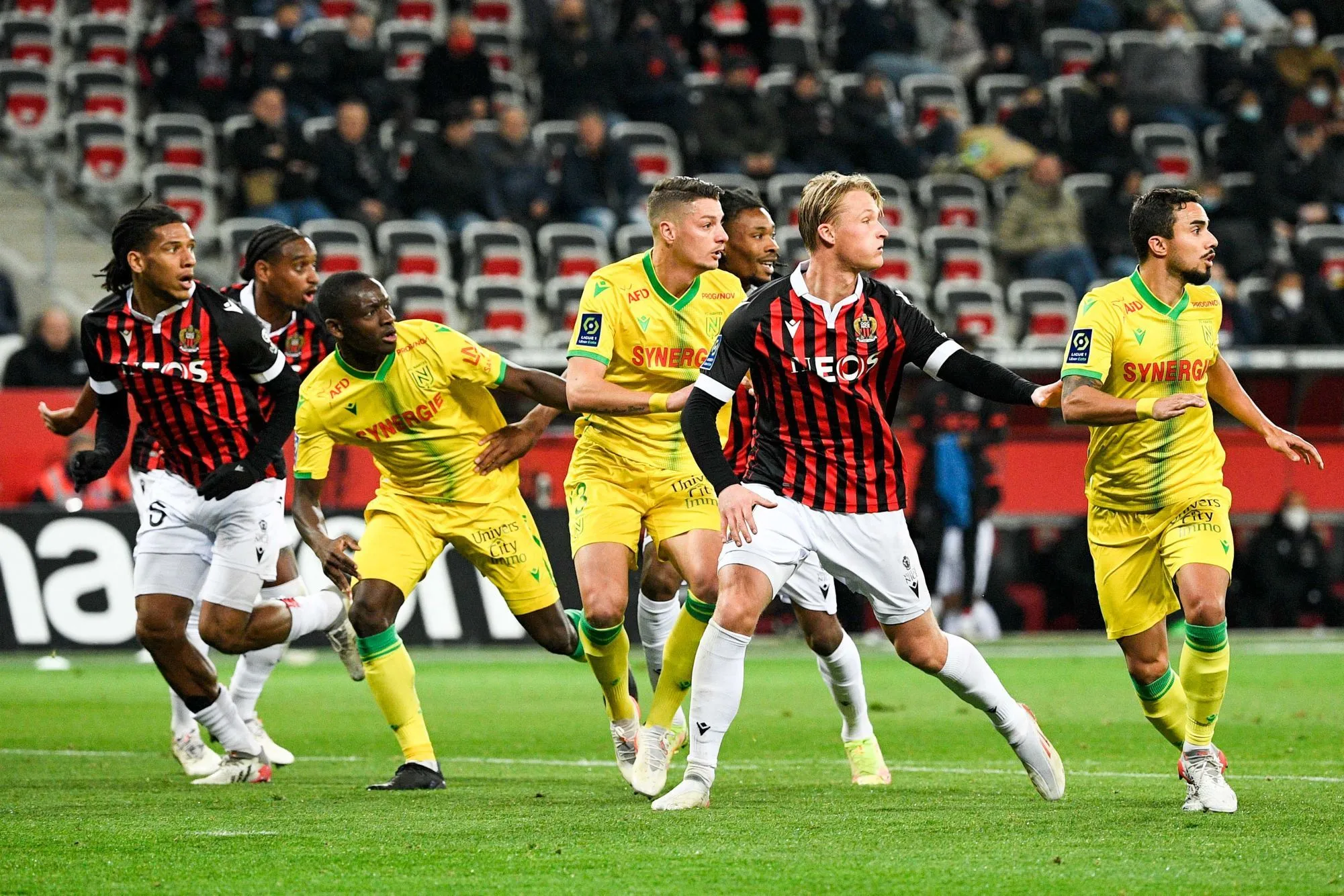 En direct : Nice &#8211; Nantes