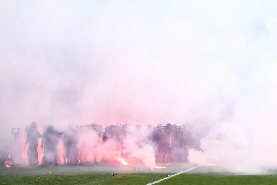 Saint-Étienne: Sanction sous le fumi