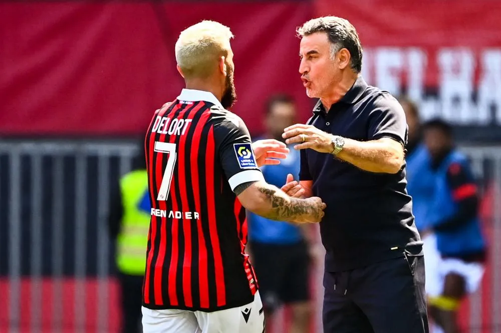 OGC Nice : Quand Christophe Galtier motivait Andy Delort aux toilettes pour arracher une place en Ligue Europa Conférence