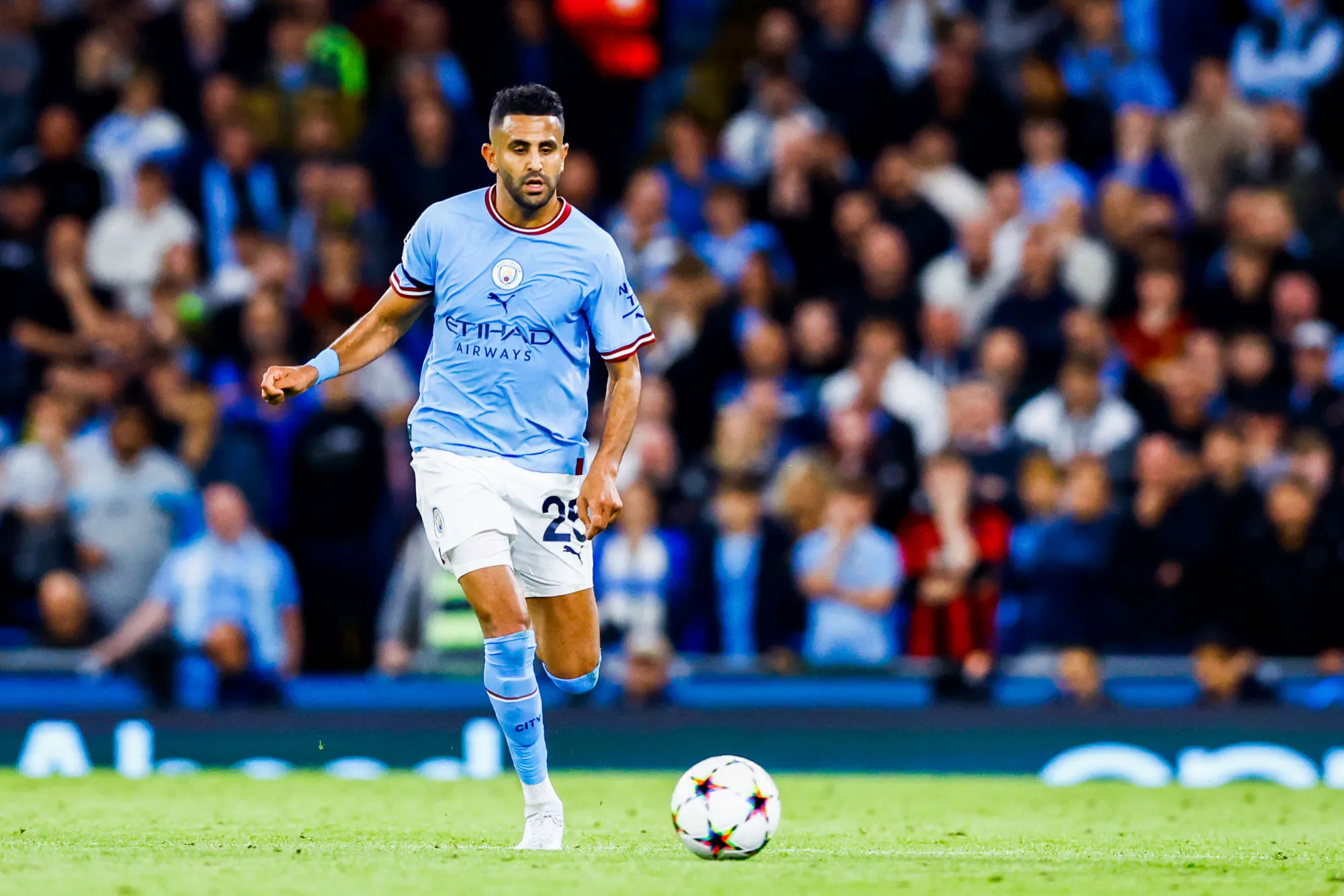 Riyad Mahrez veut terminer sa carrière à Manchester City