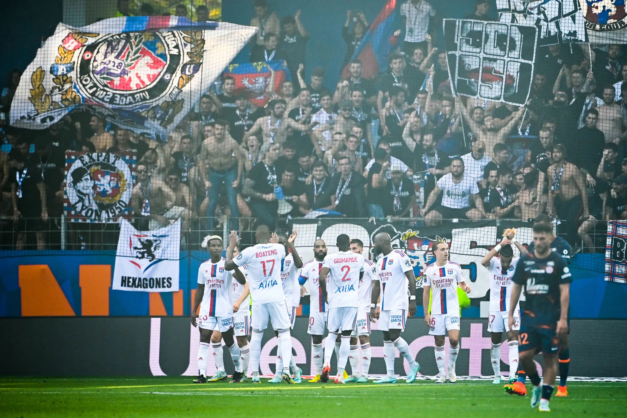 Première victoire pour le Lyon de Laurent Blanc à Montpellier