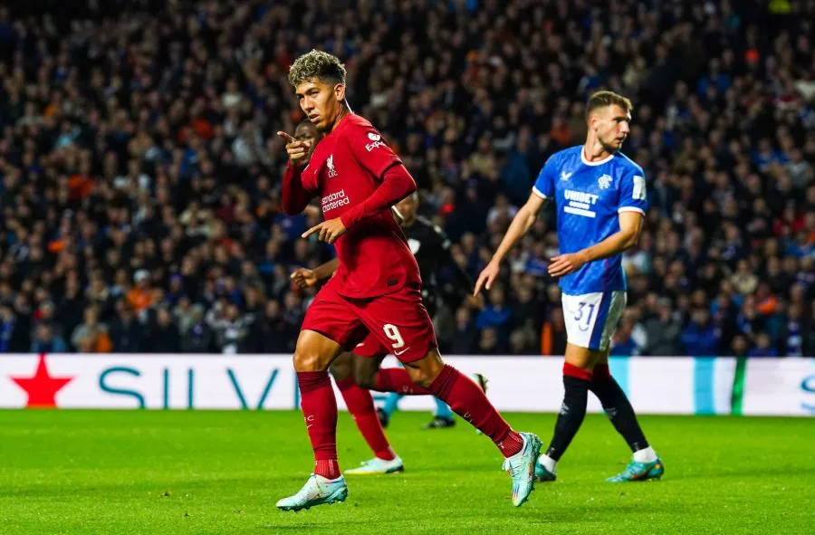 Liverpool en passe sept aux Rangers à Ibrox