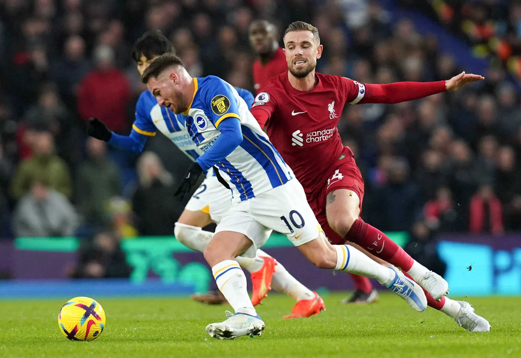 Brighton assomme Liverpool