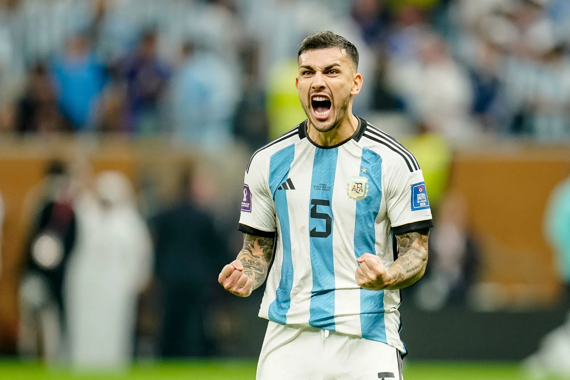 Leandro Paredes révèle les coulisses de la veille de la finale du Mondial