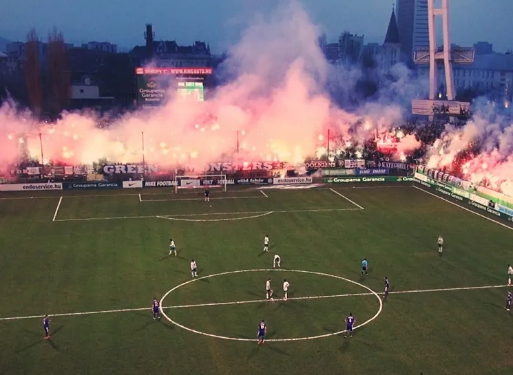 Derby de Budapest, police et petit peuple