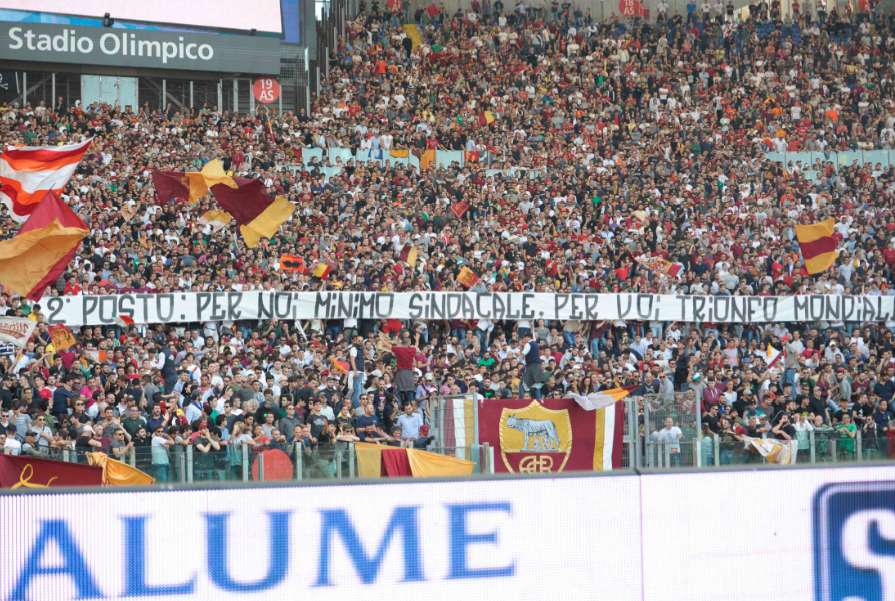 Quid de la division des Curve du stadio Olimpico ?