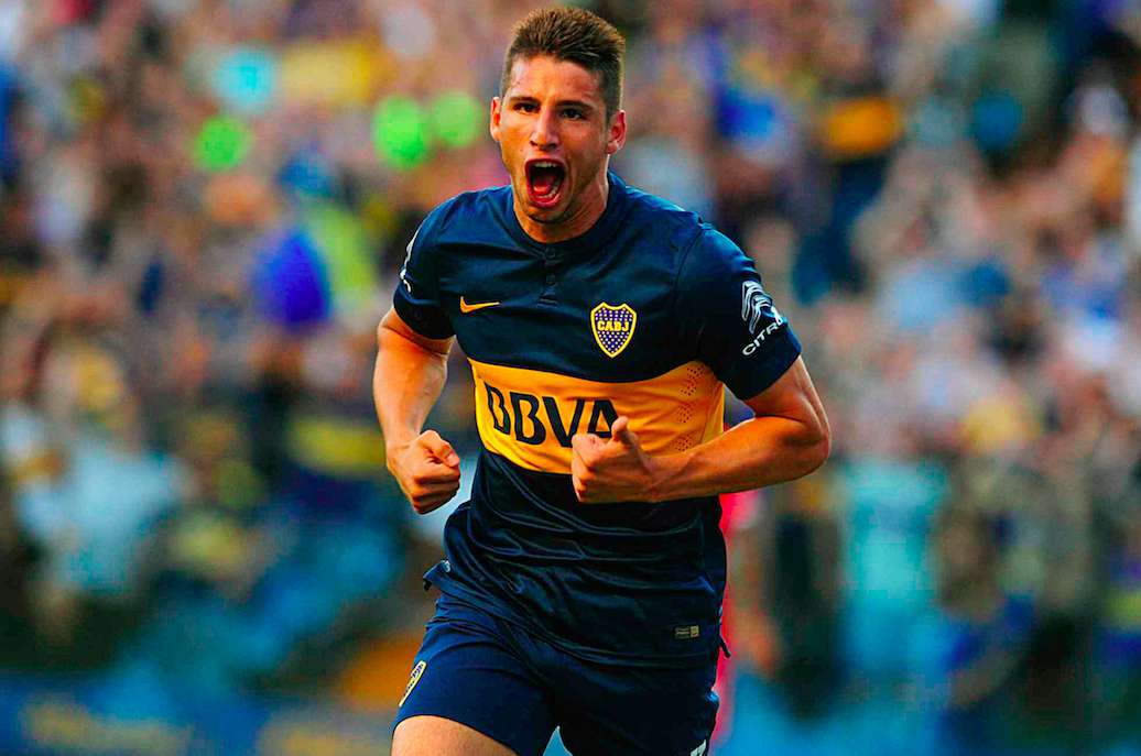 Jonathan Calleri jaune, et bleu