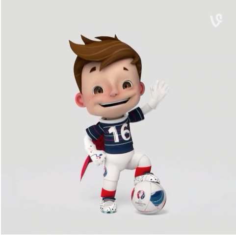 Vine : la mascotte de l'Euro 2016 dévoilée