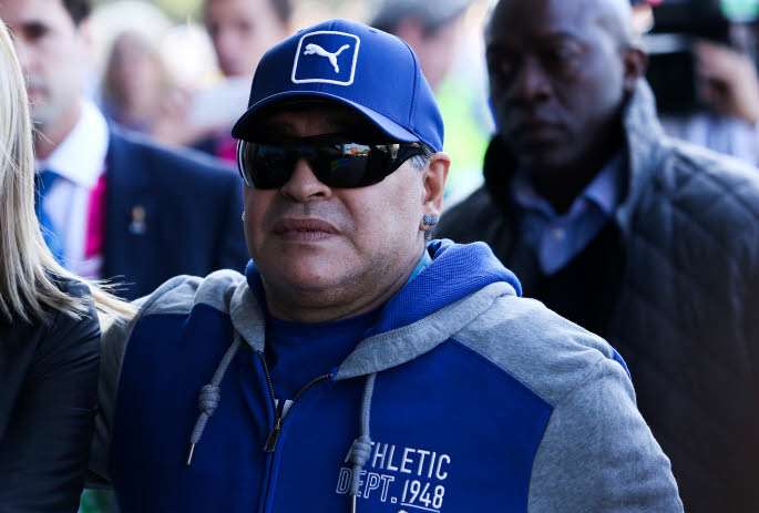 Vine : Maradona supporter des Pumas