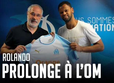 Rolando prolonge à l&rsquo;OM