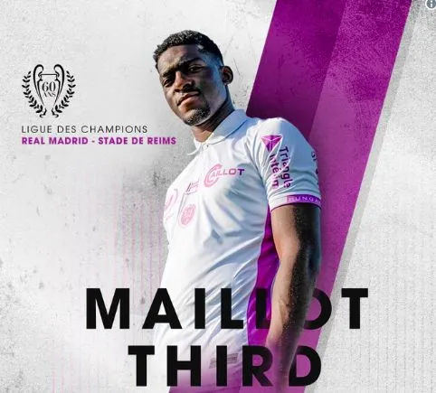 Reims dédie son maillot third au Real Madrid