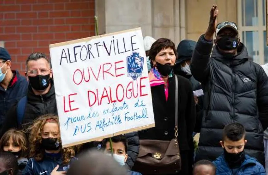 On était avec Véronique Rabiot à la manifestation de l&rsquo;US Alfortville